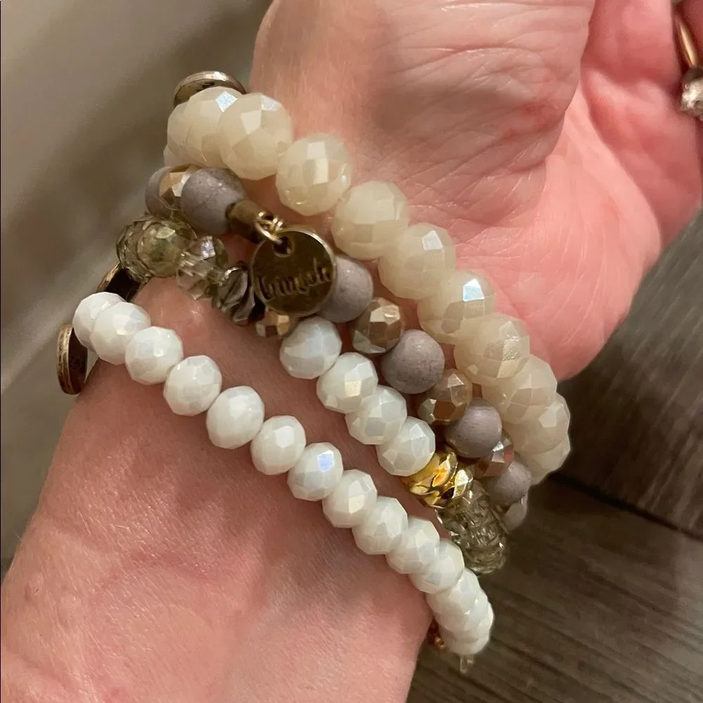 Ermish 5 Beaded Stretch Bracelets - Assorted Styles